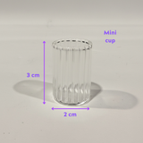 JNBS Mini Glass Dappen Dish & Drill Bit Cleaning Jar - 9015