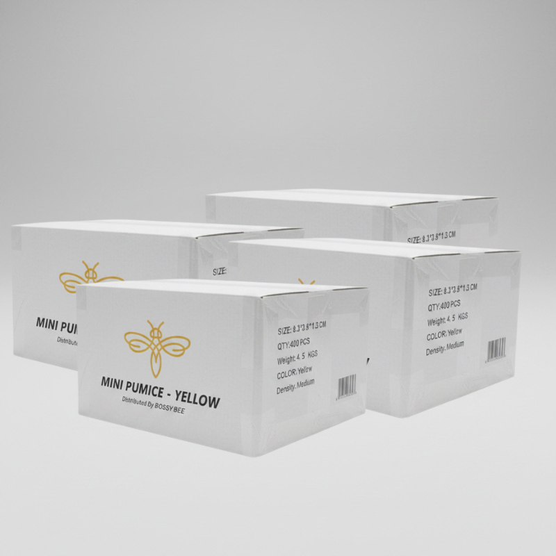 Bossy Bee Disposable Pumice Stone - Yellow