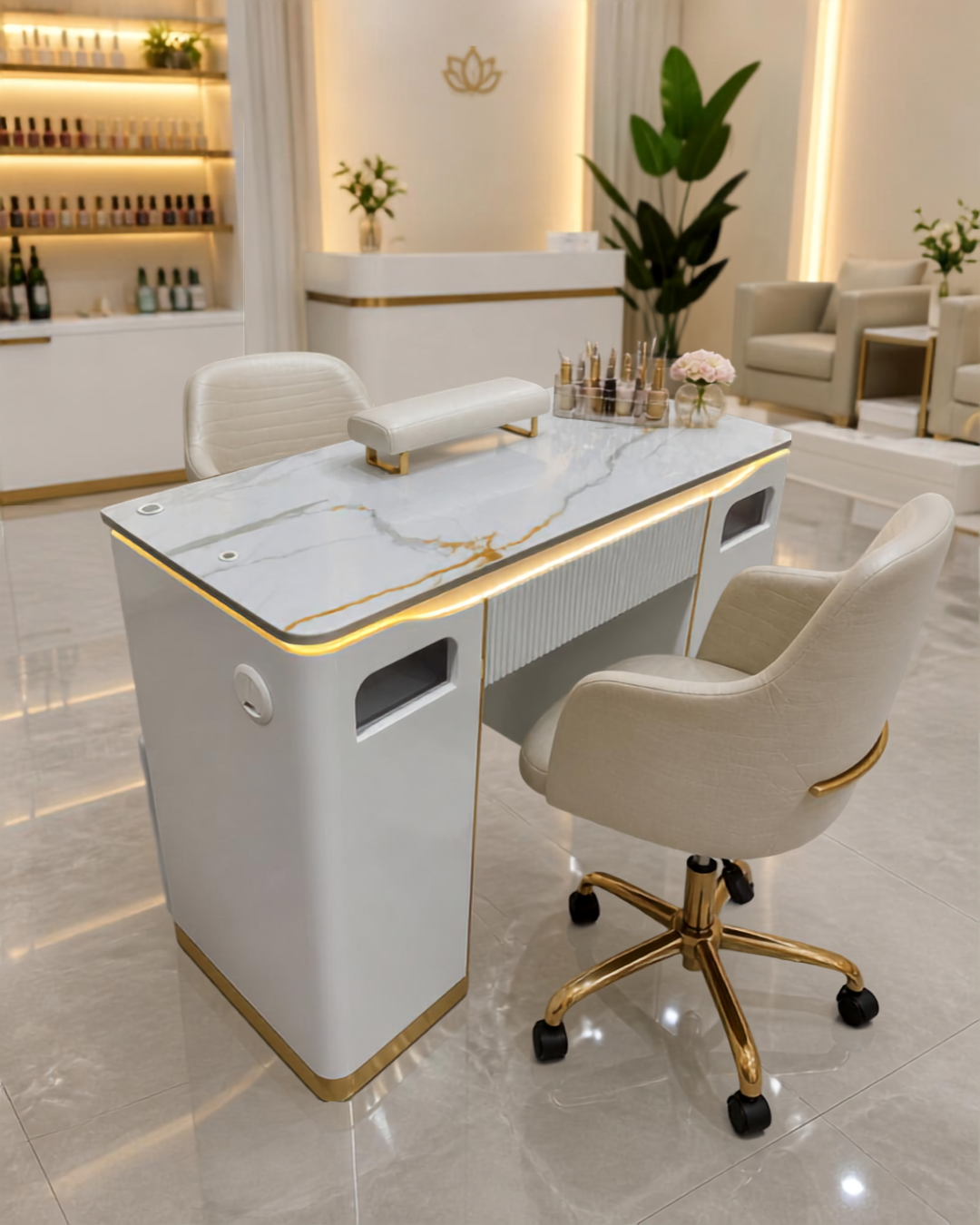 JNBS Royal Single Manicure Table