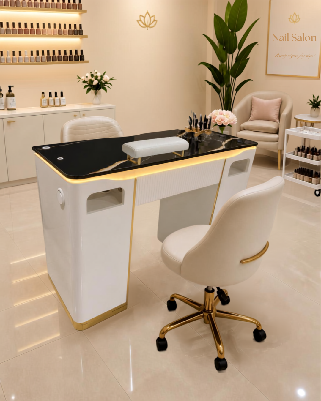 JNBS Royal Single Manicure Table