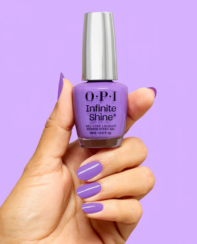 OPI Infinite Shine ISL217 Here Plums The Sun