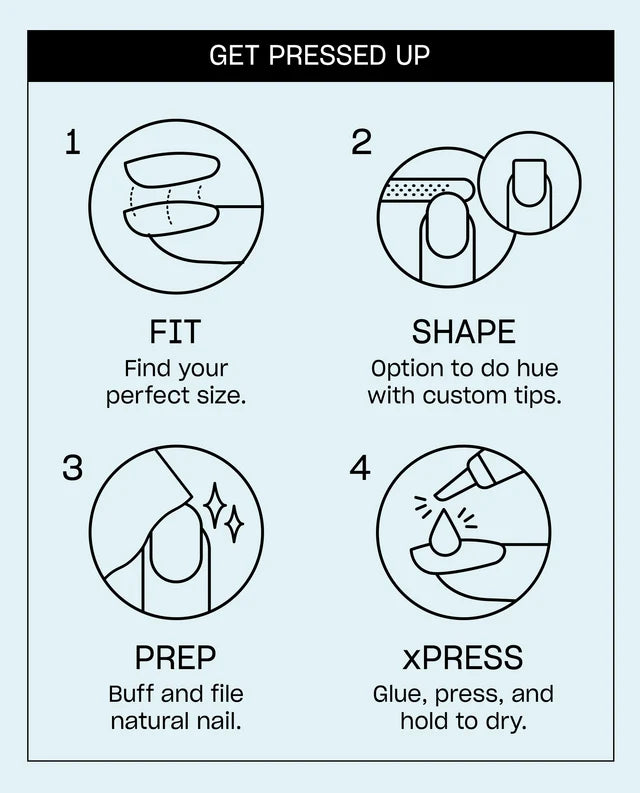 OPI xPRESS/ON Nail Art It's a Bunny!