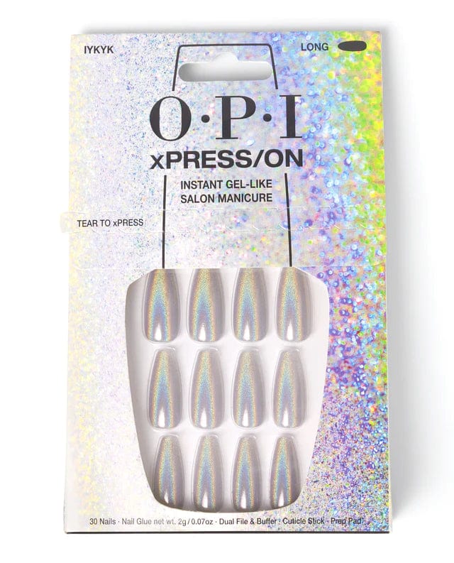 OPI xPRESS/ON Press On Nails IYKYK (Long)