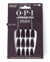 OPI xPRESS/ON Press On Nails Lincoln Park After Dark (Long)