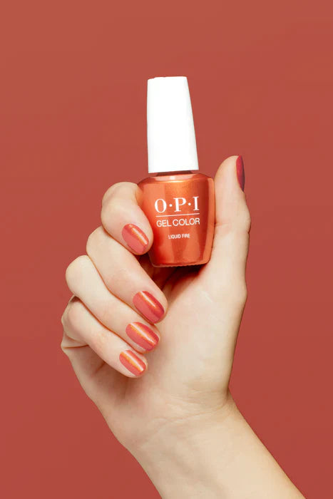 OPI Gel Color GC F020 Liquid Fire