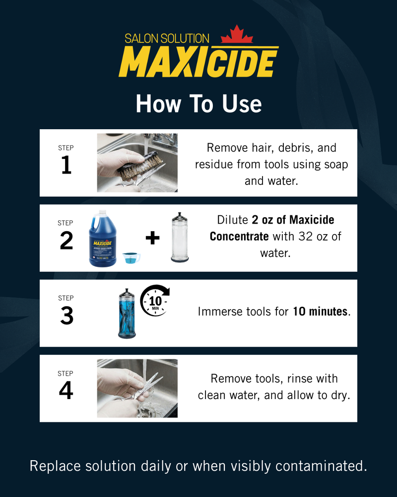 Salon Solution Maxicide Disinfectant 1.89L IC-2016 21201