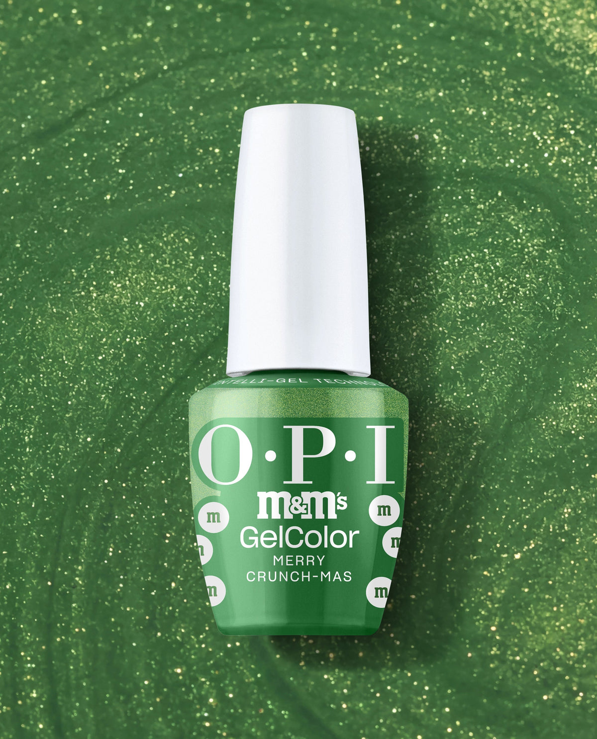OPI x M&M'S Gel Nail Polish - Merry Crunch-mas (HPT06)