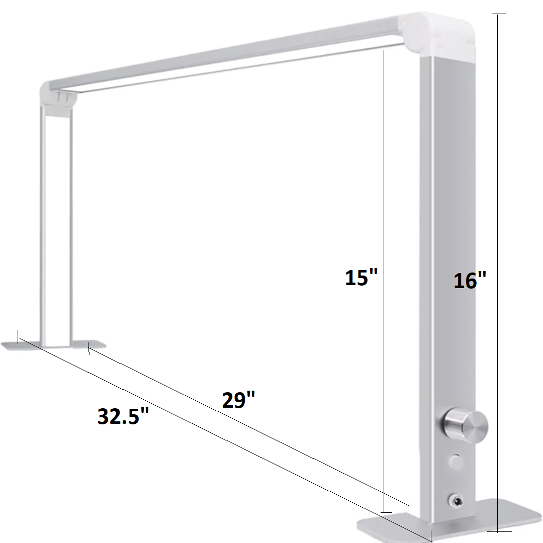 JNBS Nail Artist LED Half Moon Lamp Square