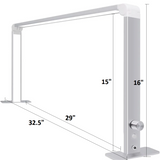 JNBS Nail Artist LED Half Moon Lamp Square