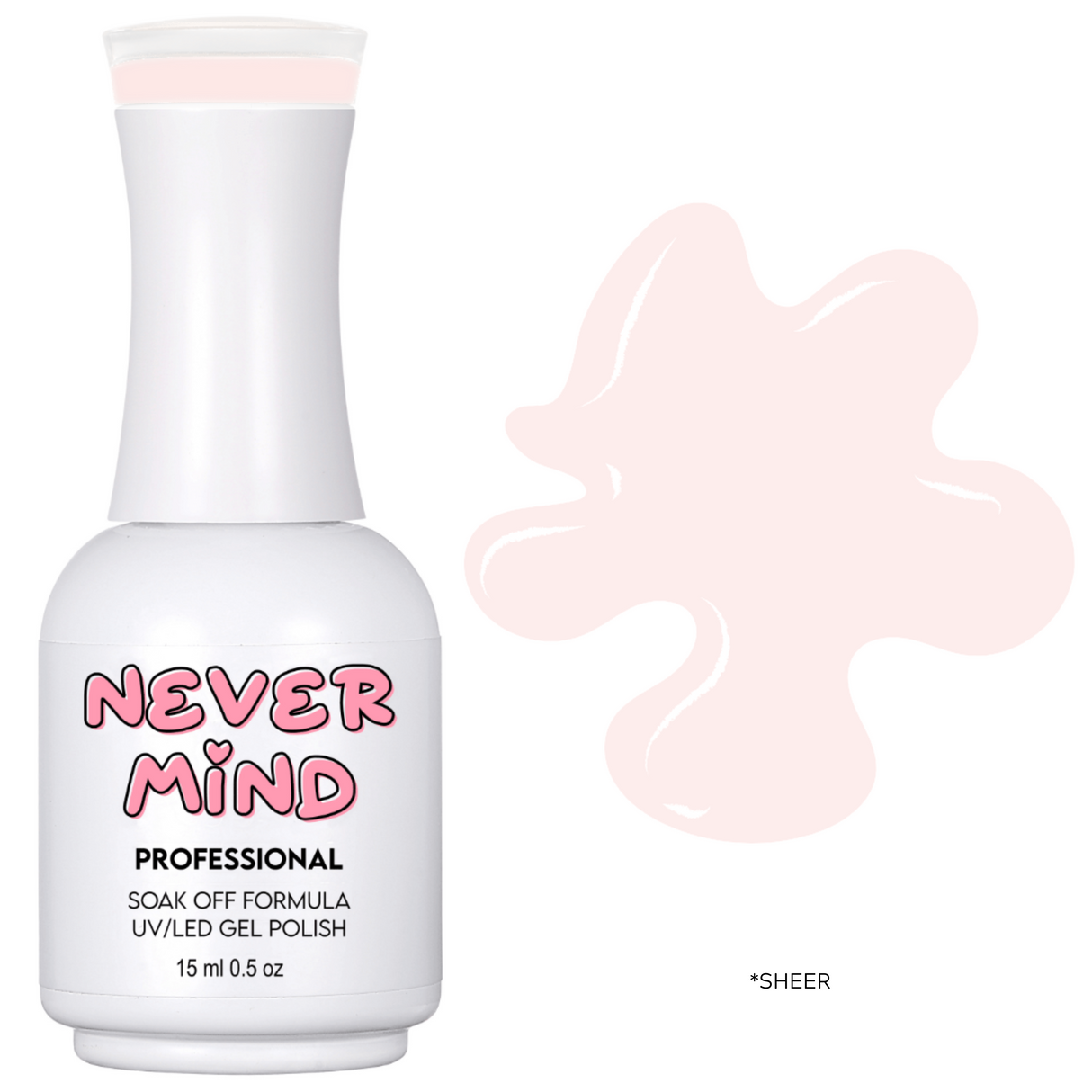Nevermind Gel Polish NS21 Blushing Whisper