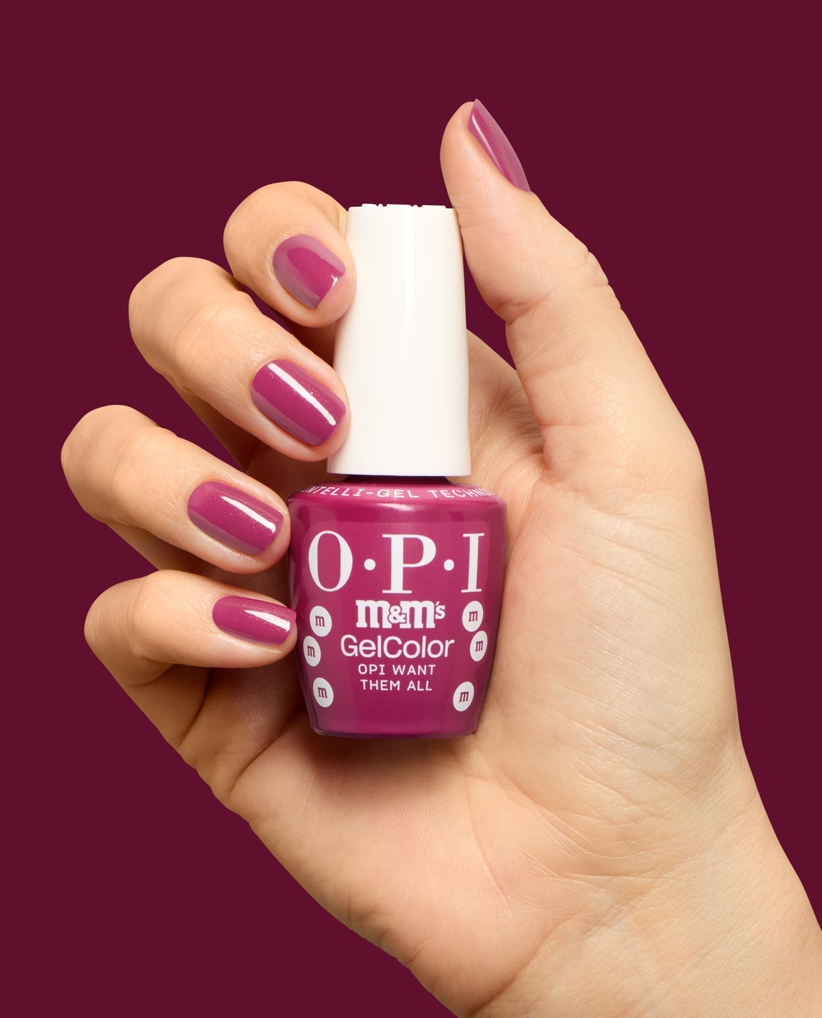 OPI x M&M'S Gel Nail Polish - OPI Want Them All (HPT09)