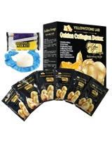 GOLDEN COLLAGEN DETOX Pedicure Kit 9 in 1 | Luxury Spa Foot Treatment