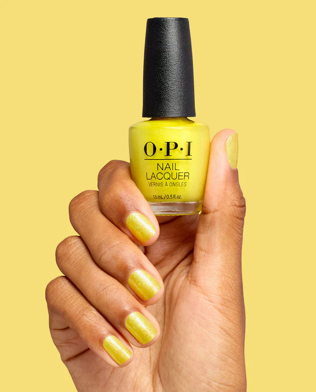 OPI Nail Lacquer S079 Paintin' on Sunshine!