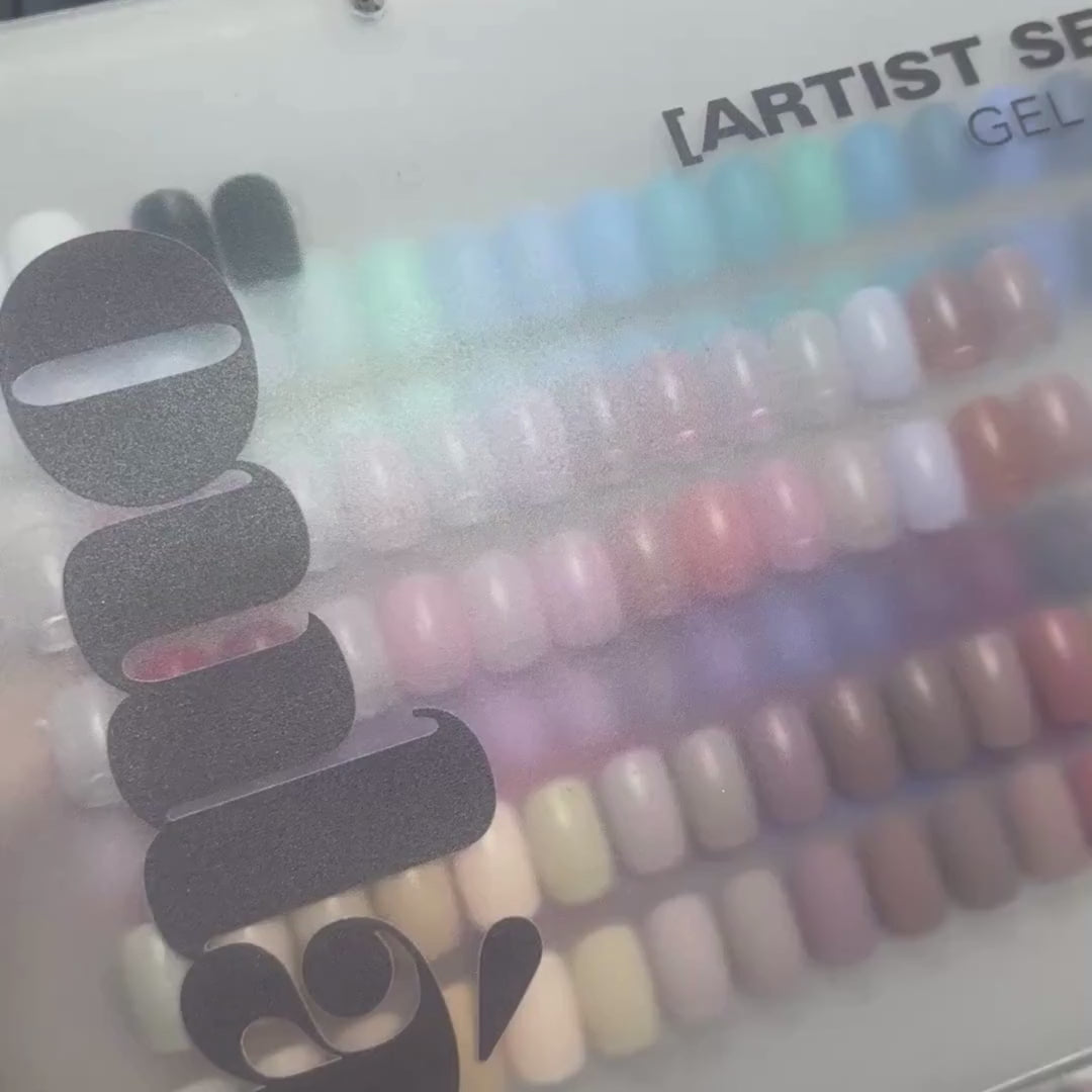 OULA Artist Series Gel Polish FULL LINE COLLECTION + Colour Chart + Nailove Lamp Promo