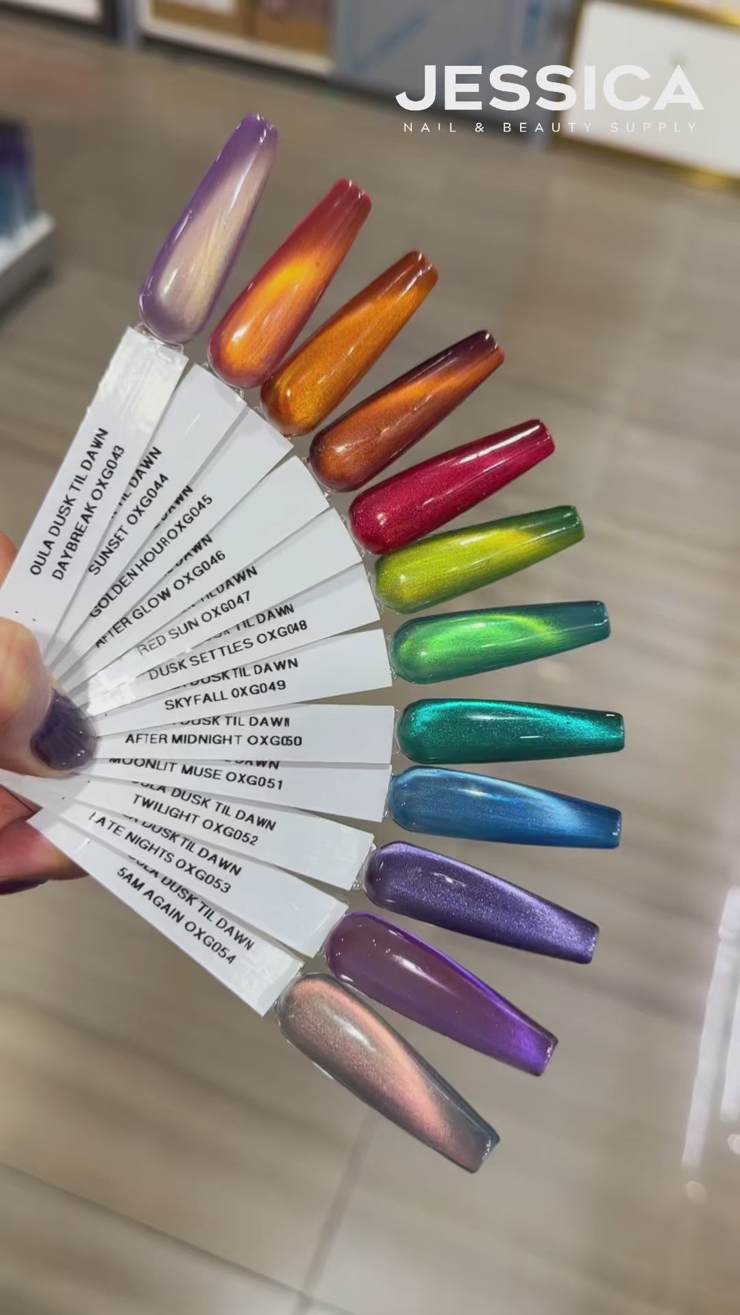 Oula Gel Polish Cat Eye DUSK TIL' DAWN  HEMA / TPO FREE