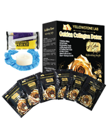 GOLDEN COLLAGEN DETOX Pedicure Kit 9 in 1 | Luxury Spa Foot Treatment