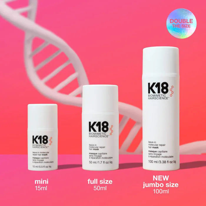K18 Biomimetic Hairscience Professional Leave-In Molecular Repair Mask 0.5 fl. oz.