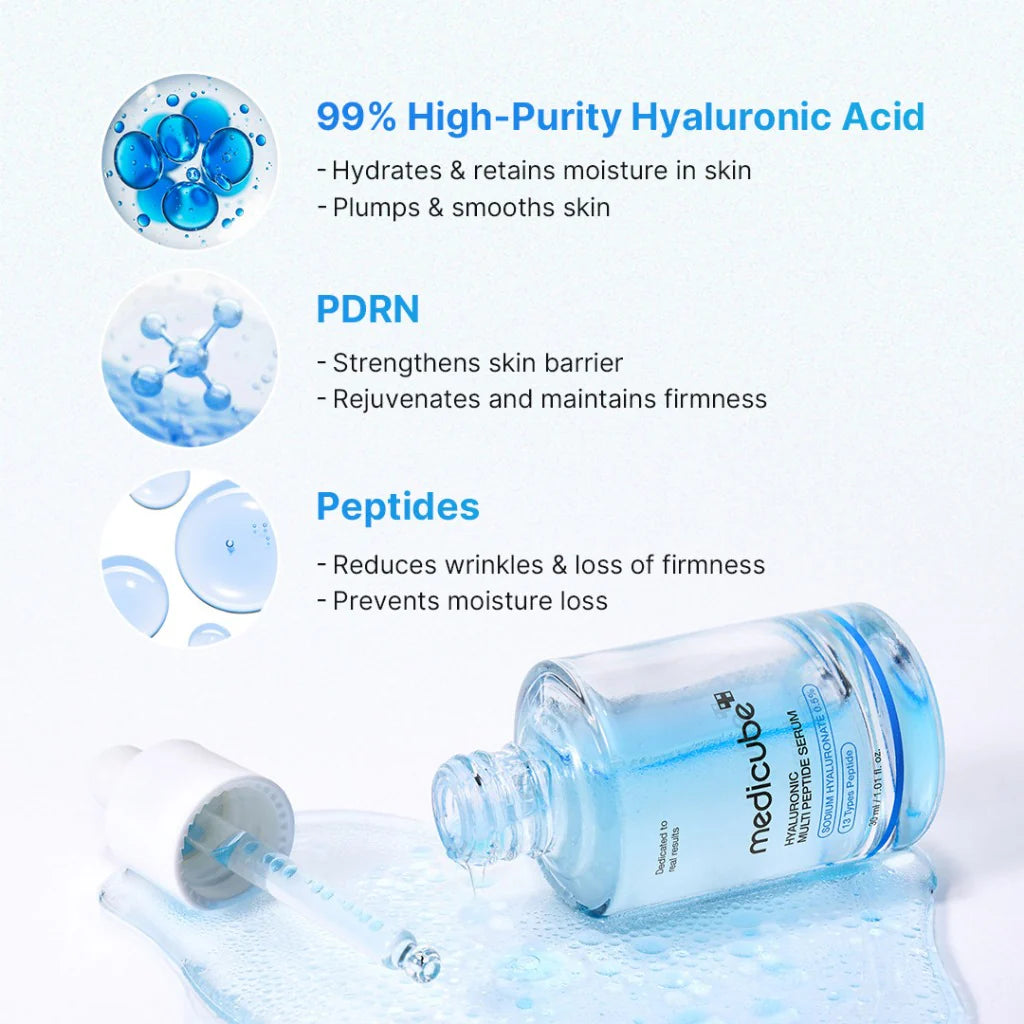 MEDICUBE Hyaluronic Multi Peptide Serum 30mL