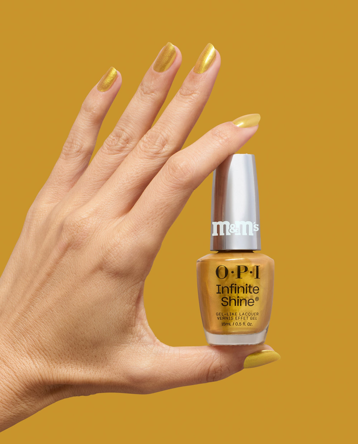 OPI x M&M'S Infinite Shine - Shiny & Bright (HRT13)