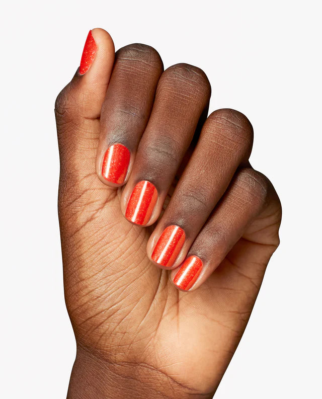 OPI Infinite Shine ISL202 Shock Em Orange