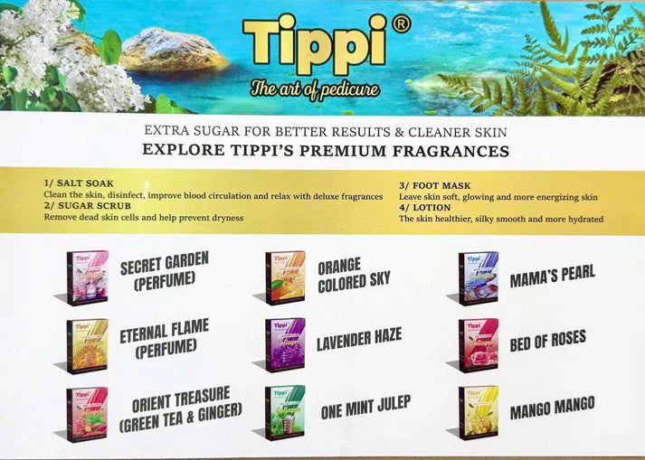 Tippi 4 Steps Pedicure Kit