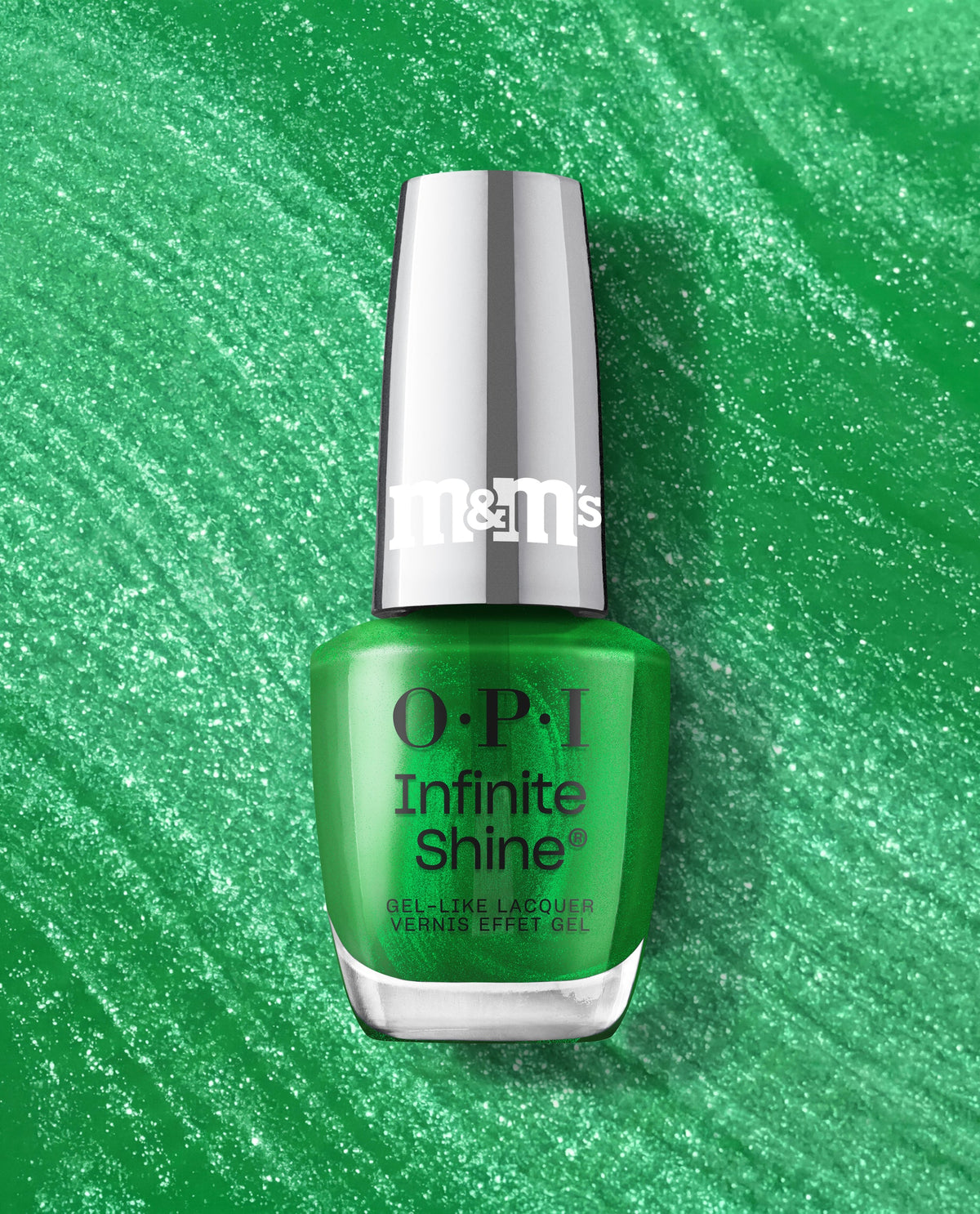 OPI x M&M'S Infinite Shine - Under the Tree-t (HRT18)