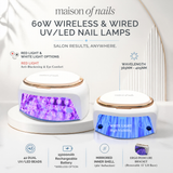 Maison of Nails Professional 60W UV/LED Nail Curing Lamp