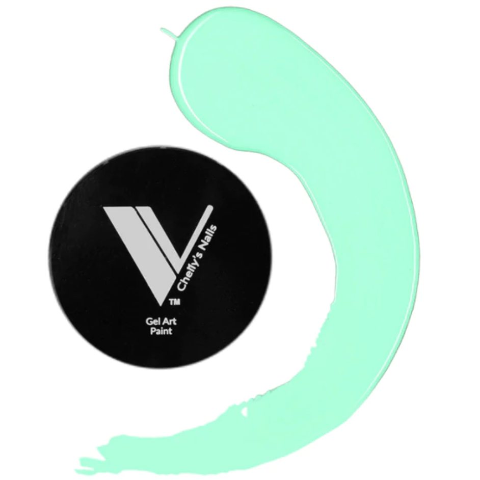 V Beauty Pure Chelly's Gel Pods Gel Art Paint 013 Mint To Be