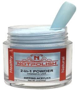 NOTPOLISH 2 In 1 Powder OG 107 Azure