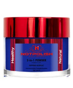 NOTPOLISH 2-in-1 Powder - OG 122 Blue Balls - Jessica Nail & Beauty Supply - Canada Nail Beauty Supply - Acrylic & Dipping Powders