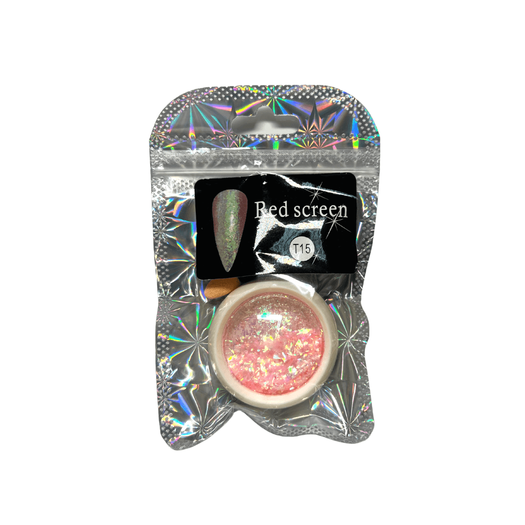 JNBS Nail Flakes Iridescent Aurora 3g T15