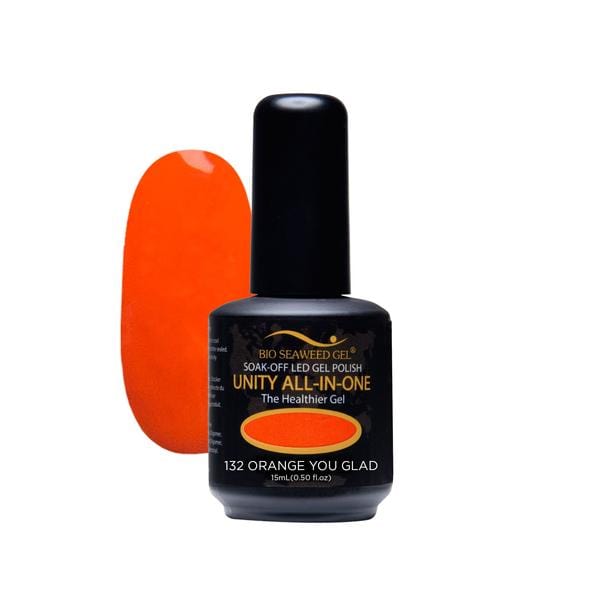 Bio Seaweed Gel Color - 132 Orange You Glad - Jessica Nail & Beauty Supply - Canada Nail Beauty Supply - Gel Single