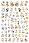JNBS Nail Sticker Leaves