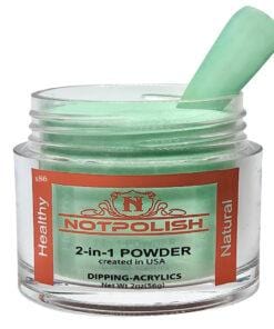 NOTPOLISH 2 In 1 Powder OG 186 My Commint mint