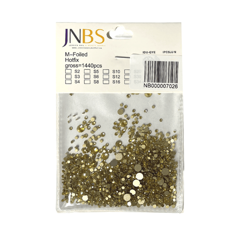 JNBS Round Flatback Diamond Rhinestone (07 Colors)