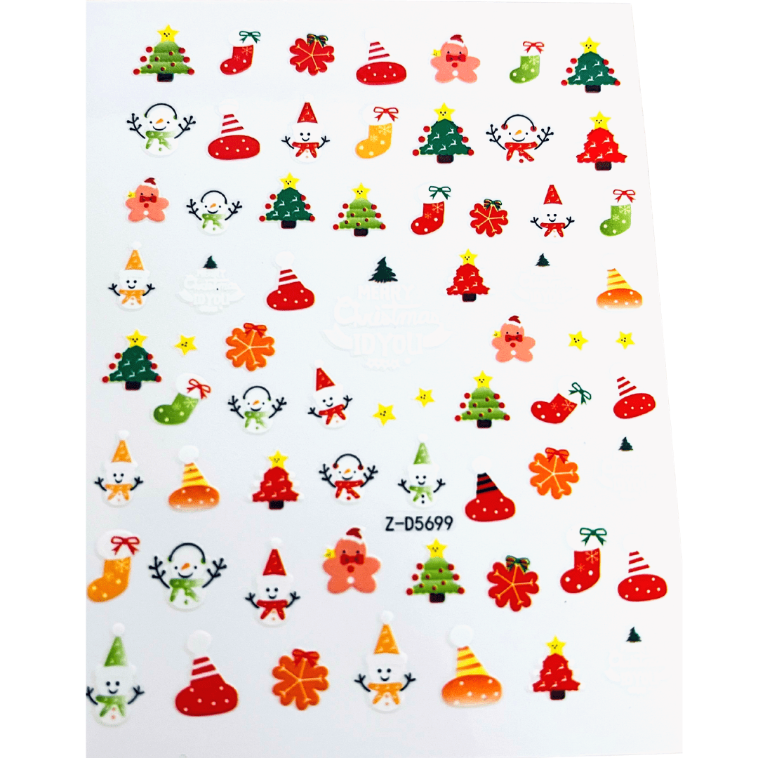 JNBS Nail Sticker Christmas (Choose your style 02)