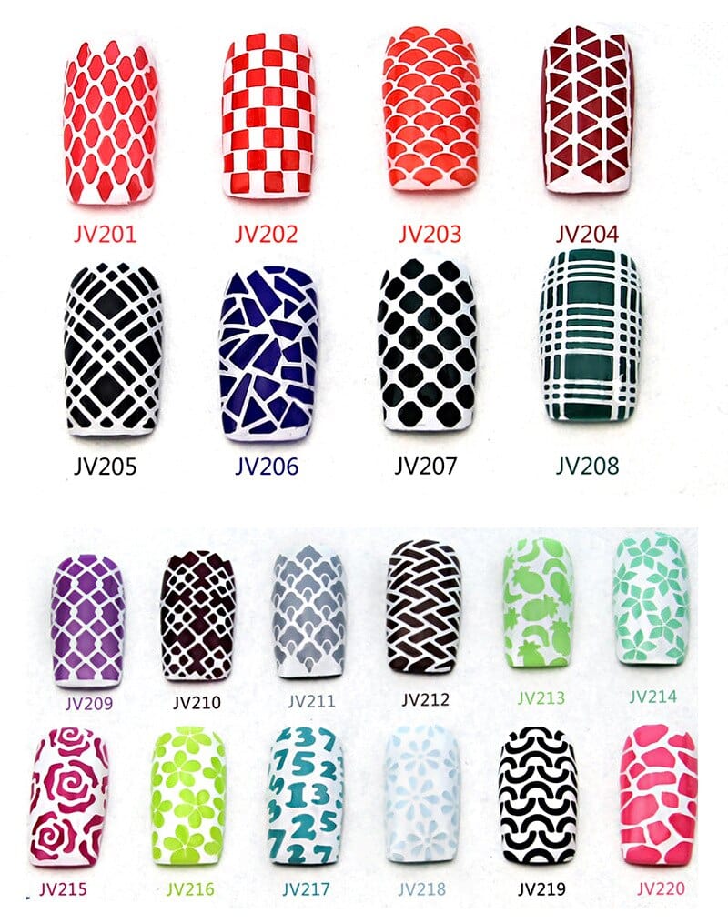 JNBS Nail Sticker Hollow Version 2