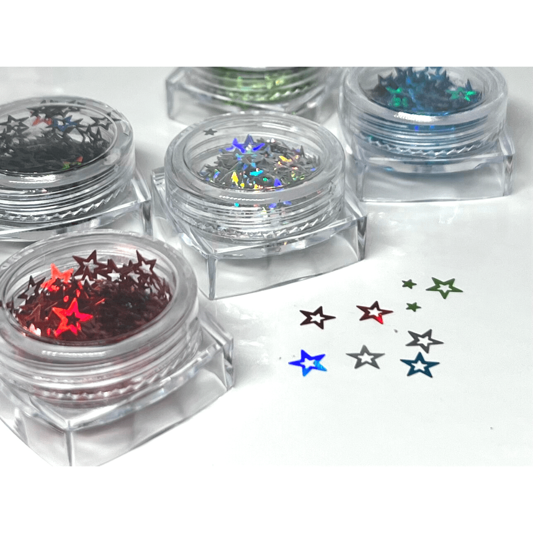 JNBS Nail Flakes Glitters Stars