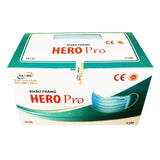 HERO PRO Disposable Face Mask - Anti Virus - 4 Layer (Box of 50pcs) - Jessica Nail & Beauty Supply - Canada Nail Beauty Supply - Face Mask, Disposable item