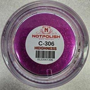 NOTPOLISH 2-in-1 Powder - OG C306 Heighness - Jessica Nail & Beauty Supply - Canada Nail Beauty Supply - Acrylic & Dipping Powders