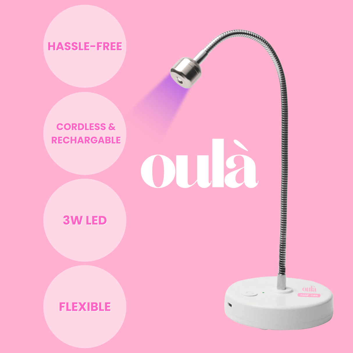 Oulà OULAMP Curve Cordless Flash Cure Lamp