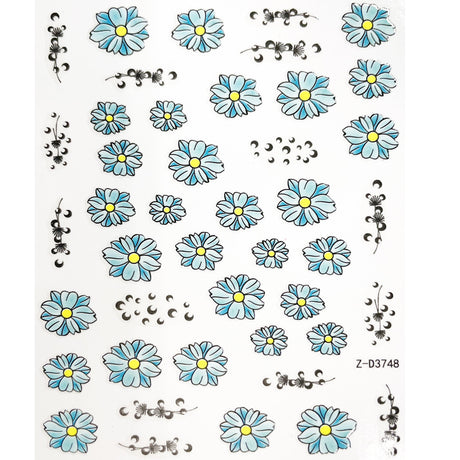 JNBS Nail Sticker Flowers Version 1