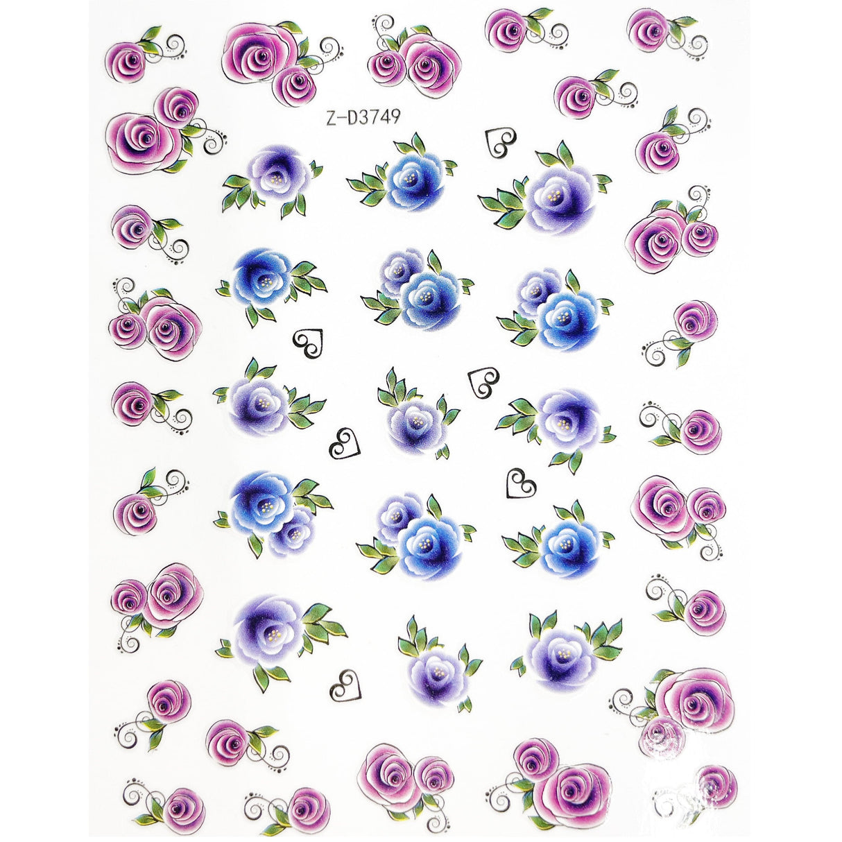 JNBS Nail Sticker Flowers Version 1