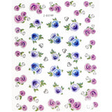 JNBS Nail Sticker Flowers Version 1