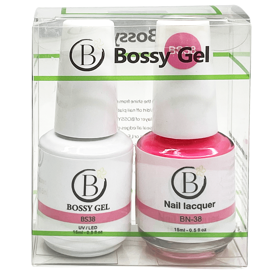 Bossy Gel Polish BS 038 Poker Pink