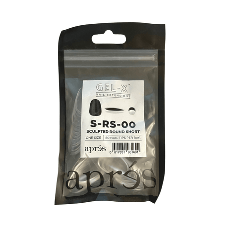 Apres Refill Bags (50pcs) Sculpted Round Short Tips