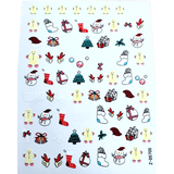 JNBS Nail Sticker Christmas (Choose your style 02)