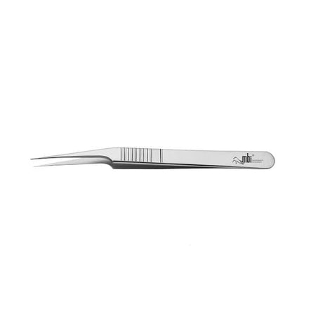 MBI-409 Eyelash Tweezers Extra Fine Tip Slight Angle 4.755'' - Jessica Nail & Beauty Supply - Canada Nail Beauty Supply - Tweezers