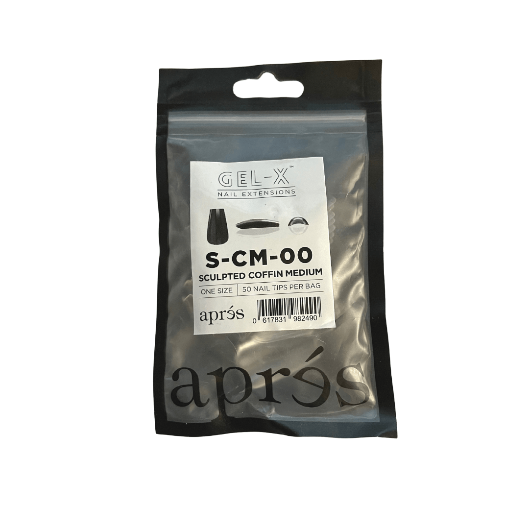Apres Refill Bags (50pcs) Sculpted Coffin Medium