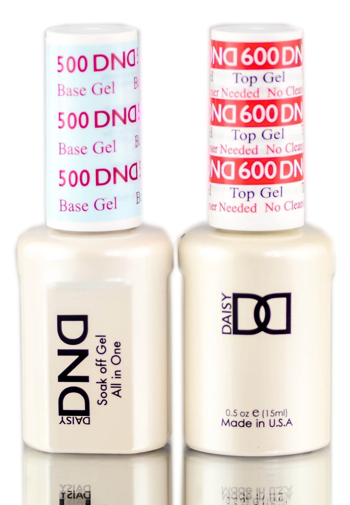 DND Duo Gel - 600 TOP + 500 BASE - Jessica Nail & Beauty Supply - Canada Nail Beauty Supply - Top Base Duo